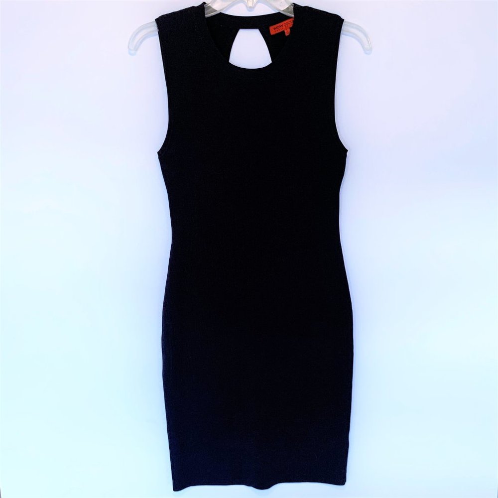 WOW Couture Navy Bodycon Bandage Dress - Large - Picture 7 of 9